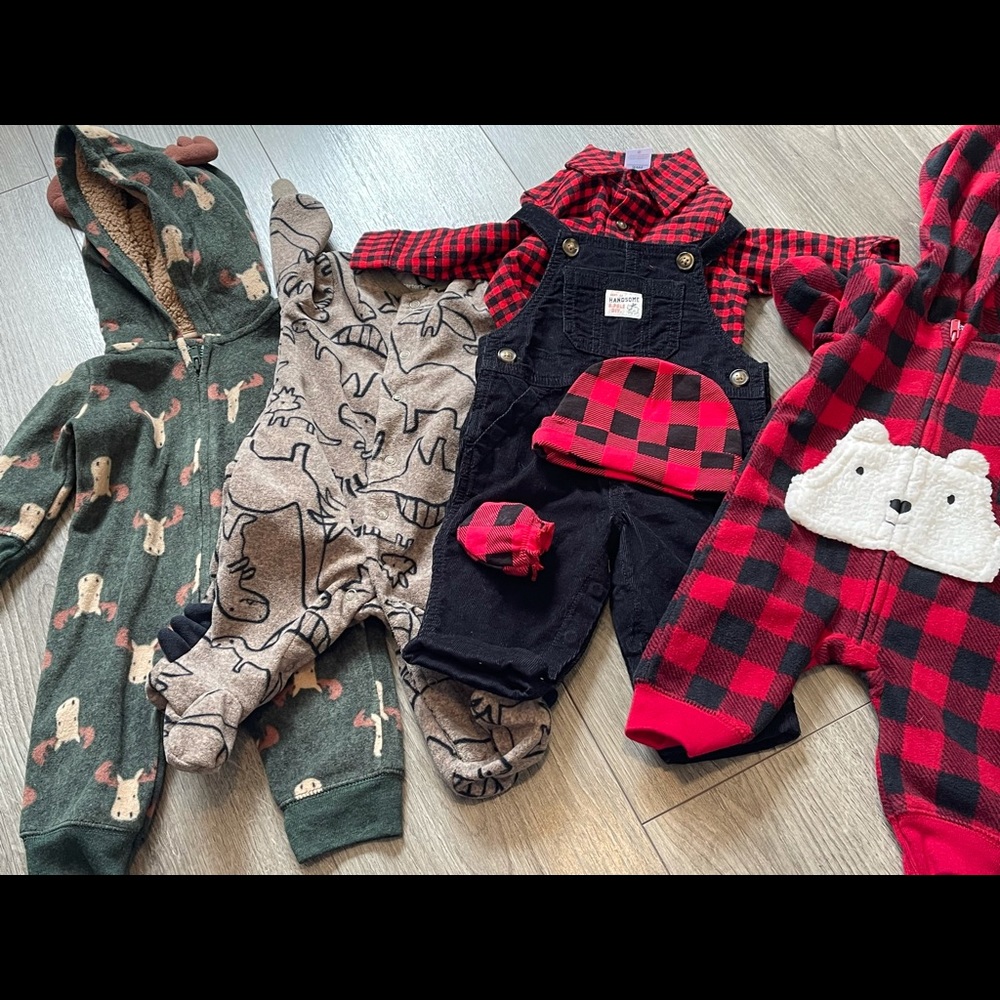 3months baby boy Carter’s lot of 4